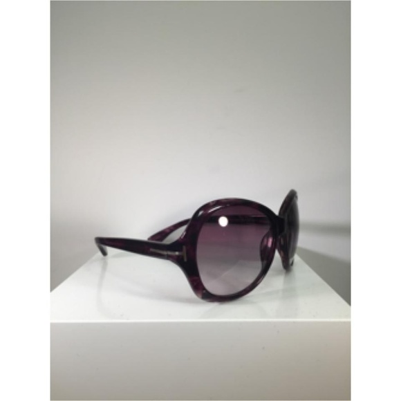 New Tom Ford Geraldine TF202 56B Havana Sunglasses main image 2